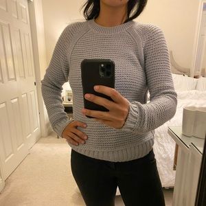 Light blue sweater